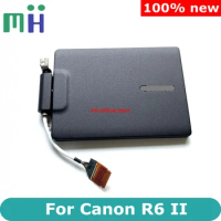 NEW For Canon R6 II R6II Display Screen with Protect Cover LCD Flex Cable CG2-7337 R6 Mark II R62 Camera Repair Part