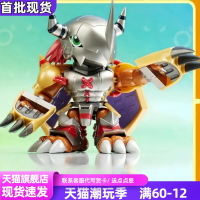 {台灣公司貨 可打統編}新款萬代plabako數碼寶貝盲盒拼接戰斗暴龍獸潮玩模型手辦動漫禮