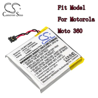 Cameron-Sino Smartwatch Bateria, 240mAh, 3.7V, Compatível com Motorola Moto 360, Li-Polymer