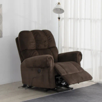 【IDEA】奇恩獨立筒電動按摩無段式沙發椅/布沙發(單人沙發/休閒躺椅/美甲椅)