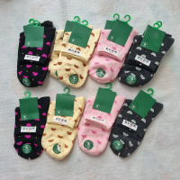 Santa Barbara Ankle Socks 22-24 cm Motif beruang / bear design [KK002] Wanita Dewasa kaos kaki