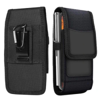 Belt Clip Case for Sony Xperia 1 5 10 II Xperia 20 L4 Waist Phone Bag Cover Nylon Pouch Holster Card Holder Casing