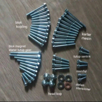 baut mesin set honda tiger