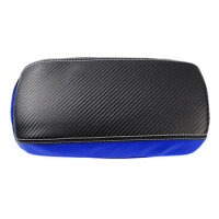 Car Carbon Fiber Center Console Lid Armrest Box Leather Protective Cushion Pad For Toyota Corolla Cross 2021 2022 RHD