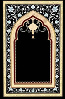 Sajadah warna hitam untuk sholat kualitas bagus