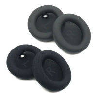 Protein Leather Earmuffs for Anker Soundcore Space One S1 Headphones Soft Sponges Earpads Case Cover