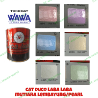 cat Laba laba mutiara pearl lembayung 200gr blue violet red gold