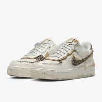 【NIKE 耐吉】休閒鞋 運動鞋 W AF1 SHADOW 女鞋 豹紋(CI0919120)