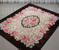 外銷日本等級 出口日本 鮮豔玫瑰 150*200 CM 高級地毯