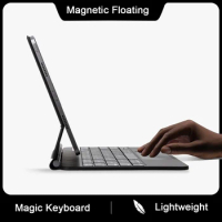 Magic Keyboard Case For iPad Air 4th 5th Pro 11 10.9 Inch Magnetic Floating Cantilever Cover Soft Cases with Touchpad Backlit