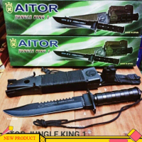 P34Jaya Ready P|SAU Outdoor / P|SAU Camping Aitor JUNGLE KING 1 Dilengkapi Dengan Sarung P154U P7PeN