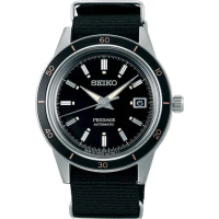 SEIKO 精工 presage 60年代復古機械腕錶-4R35-05A0U(SRPG09J1)