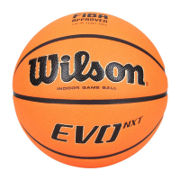 WILSON FIBA EVO NXT 合成皮籃球#7-室內外 7號球 威爾森 WTB0965XB 橘黑金