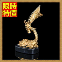 銅雕擺件母子情深長頸鹿-現代藝術品味裝飾雕塑工藝品66v17【獨家進口】【米蘭精品】