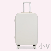 小V 行李箱女生小清新可愛韓版密碼箱萬向輪網紅新款24寸大容量旅行箱