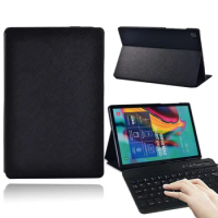 Tablet Case for Samsung Galaxy Tab S5e T720/T725 10.5 Inch Shockproof Leather Cover Case + Wireless Bluetooth Keyboard + Stylus