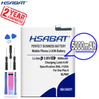 New Arrival [ HSABAT ] 5000mAh BLP657 Replacement Battery for OnePlus 6 OnePlus Six 1+ One Plus 6