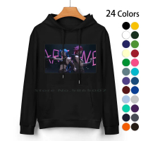Vi & Jinx-Arcane Cotton Hoodie Sweater 24 Colors Jinx Arcane