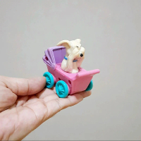 Figure Disney 101 Dalmatian Puppy Lucu Size 6 Cm/ Dalmatian