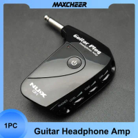 NUX GP-1 Electric Guitar Plug Mini Headphone Amp Built-in with Classic British Distortion Effect Compact Portable