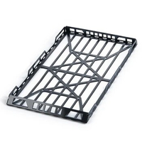 New RC Car Metal Roof Rack Luggage Carrier With Box For Axial SCX24 AXI00002 1/24 RC Crawler Car DIY Decoration Parts