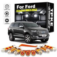 TPKE LED Interior Map Dome Light Kit For Ford Everest 2003 2004 2005 2006 2007 2008 2009 2010 2011 2012 Car Bulbs Accessories