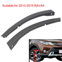 Left Right For Toyota RAV4 (XA40) 2013 2014 2015 Car Front Bumper Wheel Fender Molding Trim 52112-0R040 Auto Accessories