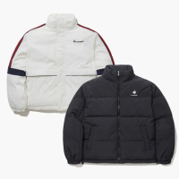 【LE COQ SPORTIF 公雞】官方直營 休閒潮流雙面穿羽絨外套 男女款-2色-LKU63292