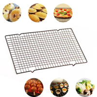 Stainless Steel Nonstick Cooling Rack Fits Baking Pan, Heavy Duty, Oven Safe for Roasting Cooking Grilling 28x25.5cm