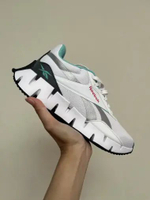 Sepatu Wanita Reebok Zig Dynamica STR White ORIGINAL 100209535 37.5