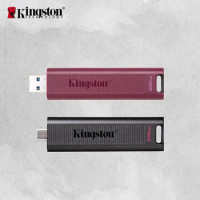 Kingston USB Pen Drive DTXMAX usb flash drive USB-C&amp;USB-A PenDrives Black Usb memory for Computer 256GB 512G 1TB for PC laptop