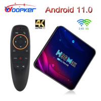 H96 Max Smart Tv Box Android 11 4G 32Gb 64Gb Wifi 2.4G&amp;5G 4K Hd HDR Usb 3.0 Bluetooth Receiver Media Player 2G 16GB Set Top Box