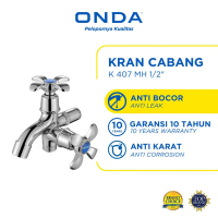 Onda K 407 MH 1/2\ Two Way Tap – Kran Cabang 2 | Garansi 10 Tahun"