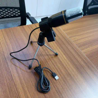 USB Microphone Plug and Play with Tripod Stand Noise Reduction Computer Mic for Video Recording Music Podcasting Studio Singing