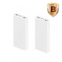 【小米】官方旗艦館 2入組 PB200DZM 小米行動電源3 快充版 20000mAh 18W 3孔輸出(USB-A/Type-C可充)