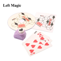 Cube By Shoot Ogawa (DVD And Gimmick) - Card Magic Magic Tricks Props Mentalism Close Up Magic Illusions Accessories