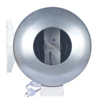 5"metal Circular duct fan inline duct fan kitchen ventilation exhaust fan centrifugal blower 125mm