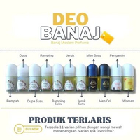 (READY) DEODORAN BANAJ ORI /DEODORAN BANAJ ROLL ON / DEODORAN BPOM / DEODORAN ARABIAN Man Susu