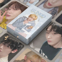 Kpop Enhypen SUNOO Photocard, 55PCS, การออกแบบเลเซอร์โฮโลแกรม, อัลบั้ม DESIRE UNLEASH, วัน Dream JUN