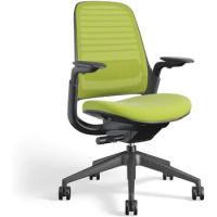 Easy Assembly Wasabi Steelcase Series 1 Office Chair - Ergonomic Work Chair with Wheels for Carpet - Helps Support Productivity