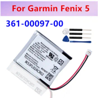 Watch Battery 361-00097-00 255mAh Original For Garmin Fenix 5 Replacement Battery For Forerunner 935 945+ Free Tools