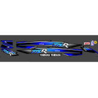 STRIPING LIS STANDAR ORI FIZ R FIZR BIRU PUTIH TAHUN 1997 1998 STIKER POLET