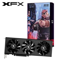 100% New XFX RX 6600XT 6600 6650 XT 6650XT 8GB GPU AMD Graphics Card Radeon RX6600 RX6600XT Video Cards Computer Game Desktop PC