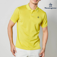 Munsingwear 企鵝牌 男款淺黃色POLO衫日本製 JAPAN QUAULITY認證 品牌經典款 MGR21600