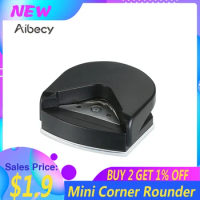 Aibecy Mini Portable Corner Rounder Paper Cutter Punch Round Corner Lightweigh Trimmer Cutter 4mm for Photo paper cutter machine