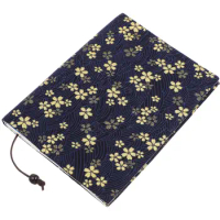 Book Cover Sleeve Protector Paperback Covers Washable Decorative Books Floral Fabric Soft Flower Cloth Zipper Travel Sleeves