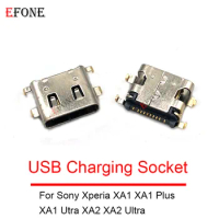 100PCS For Sony Xperia XA1 XA2 Plus Ultra USB Charging Port Dock Plug Charger Connector Socket
