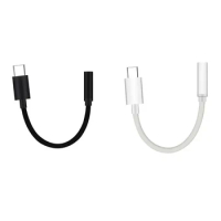 USB-C To Type C 3.5mm Jack Headphone Cable Audio Aux Cable Adapter For Xiaomi Redmi Huawei Oneplus for Smart Phone OTG Adapter