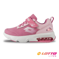 【LOTTO 義大利】童鞋 ARIA LITE  氣墊跑鞋(梅紅-LT4AKR5943)