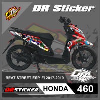 460 Decal Full Body Beat Esp, Street, Fi 2017-2019 - Decal Honda Beat Street Desain